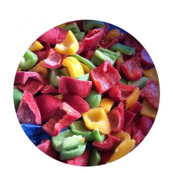 Frozen diced Bell Peppers IQF sweet Pepper strips best sellers on line